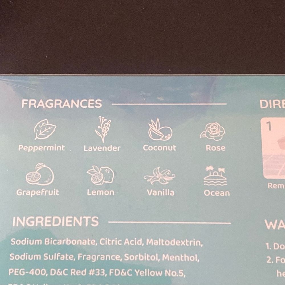 Calm Shower Tablets - Blue - Picture 4 of 6